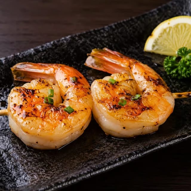 Shrimp Skewer (새우 꼬치)