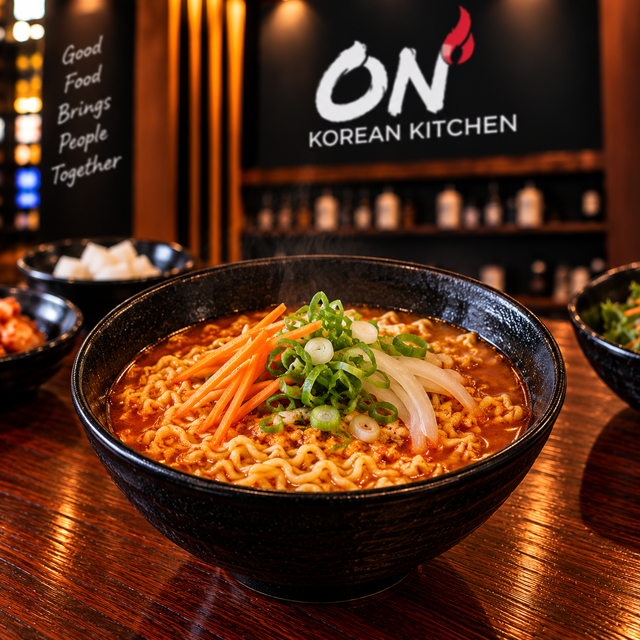 Ramen (라면).