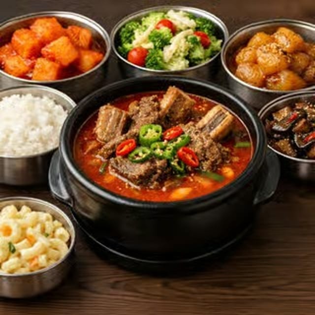 Spicy Beef Short Rib Soup (매운 갈비탕)