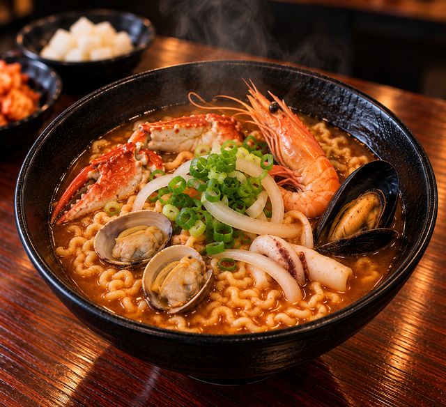 Seafood Ramen.