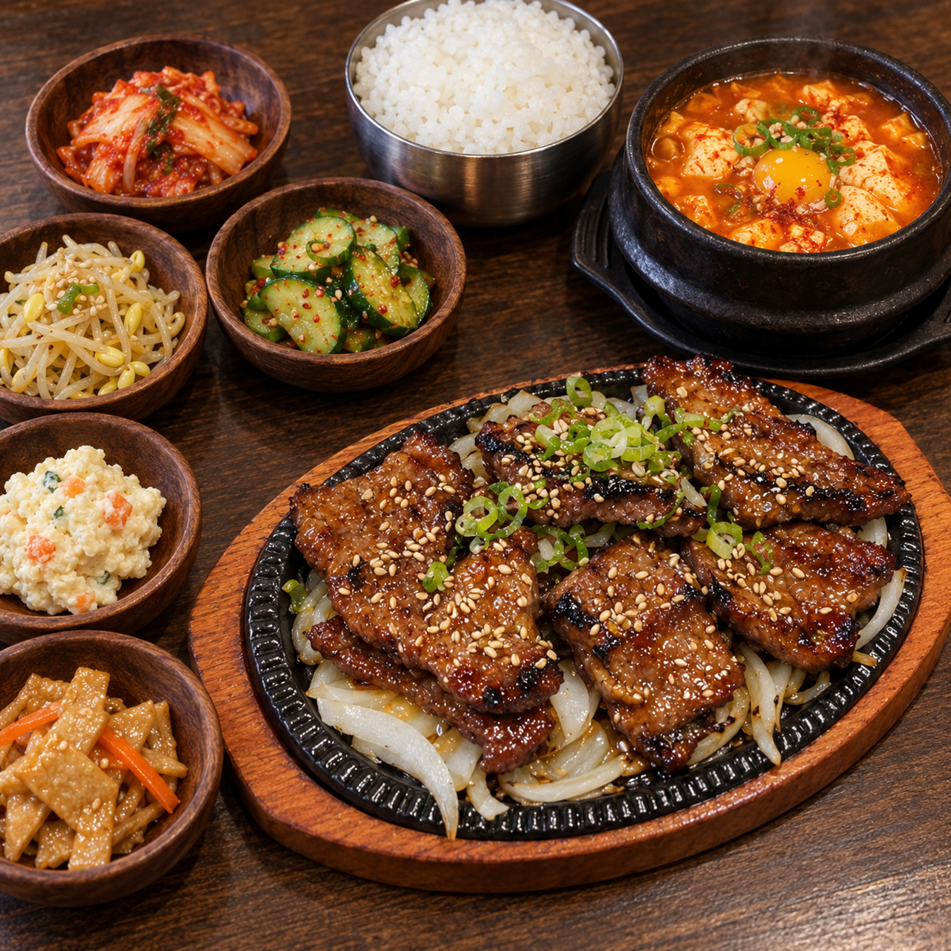 A Casual Korean Kitchen