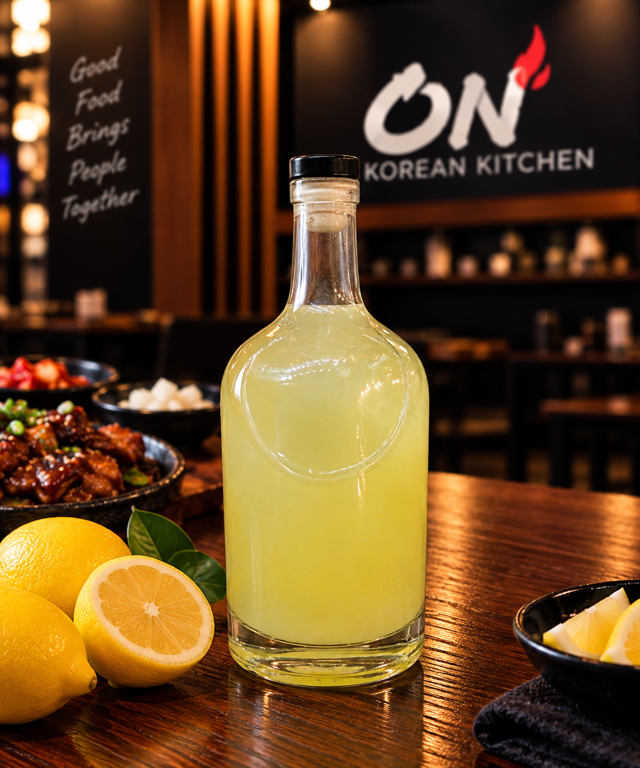 Lemon Soju Cocktail - Bottle