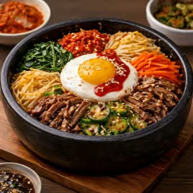 Hot Stone Bibimbap (돌솥비빔밥)