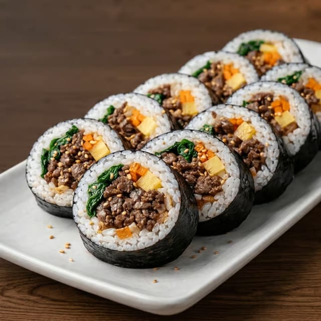 Beef Gimbap (소고기 김밥)