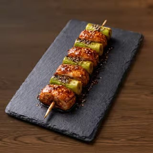 Soy Sauce-Glazed Chicken Skewer (닭꼬치)