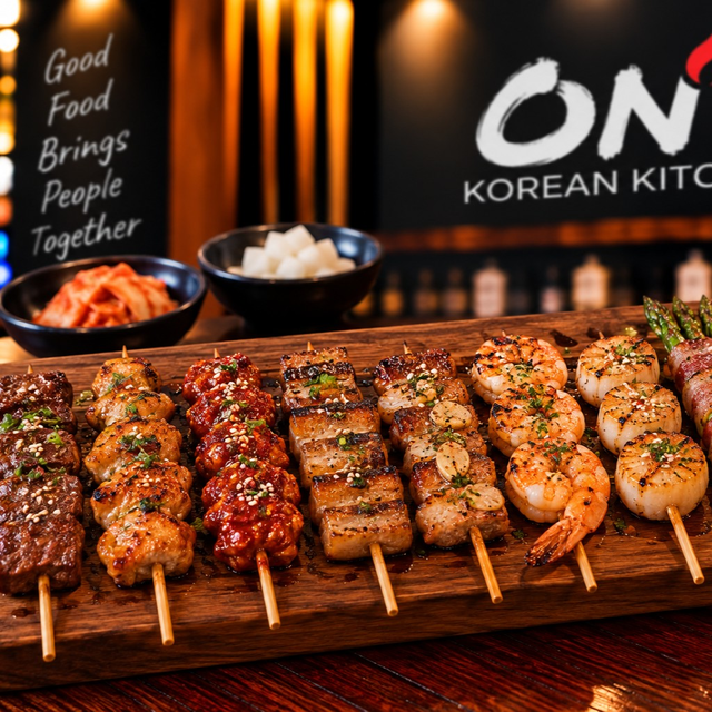 Assorted Skewer Platter (모듬꼬치).
