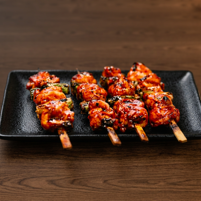 Spicy Chicken Skewer (핵불닭꼬치).