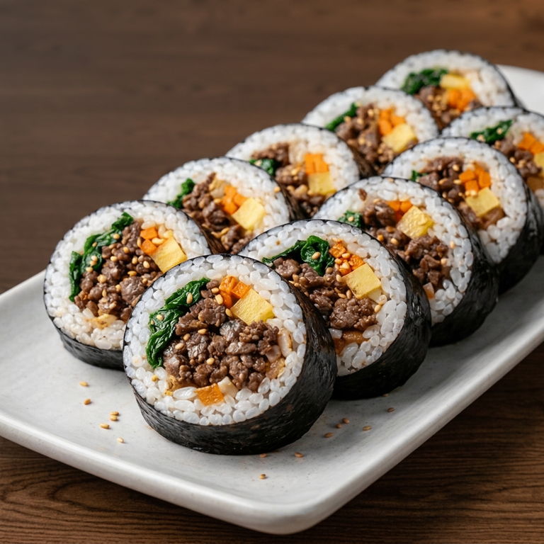 Savor Our Authentic Gimbap