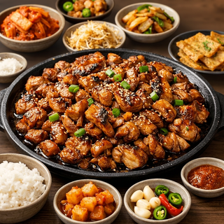 Chicken Bulgogi Lunch Set (닭불고기 한상)
