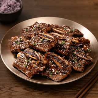 Beef Short Ribs Lunch Set (LA 갈비 한상)