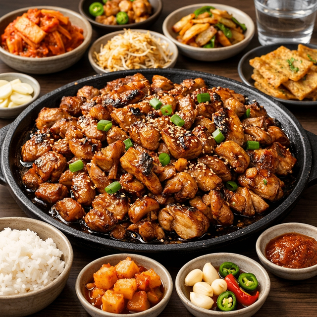 Chicken Bulgogi (닭불고기).