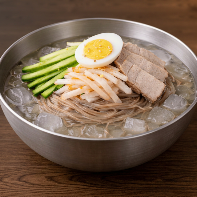 Mul Naengmyeon (물냉면).